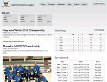 Tablet Screenshot of natickhockeyleague.com